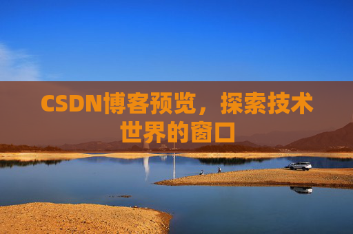 CSDN博客预览,探索技术世界的窗口